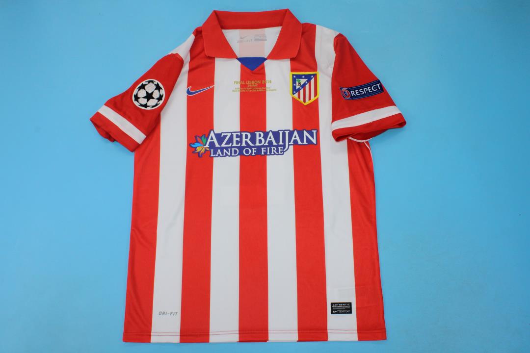 AAA Quality Atletico Madrid 14/15 Home UCL Final Soccer Jersey